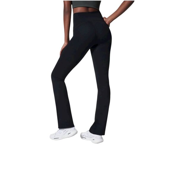 SPANX Booty Boost Flare Workout/Yoga Pants in Black Size Small - Picture 9 of 13